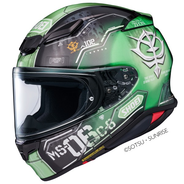 Shoei Shoei nxr2 ms-06c-6 zaku ii tc-4 xx-small helmet